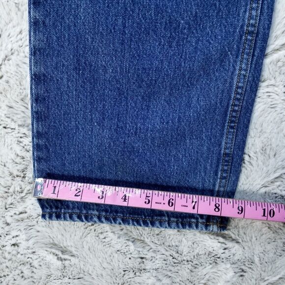 Goodfellow Co Jeans Mens 40x32 Blue Regular Straight Dark Wash American Denim - Picture 5 of 13